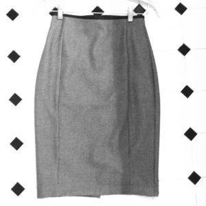 Black & White Express High-waisted pencil skirt